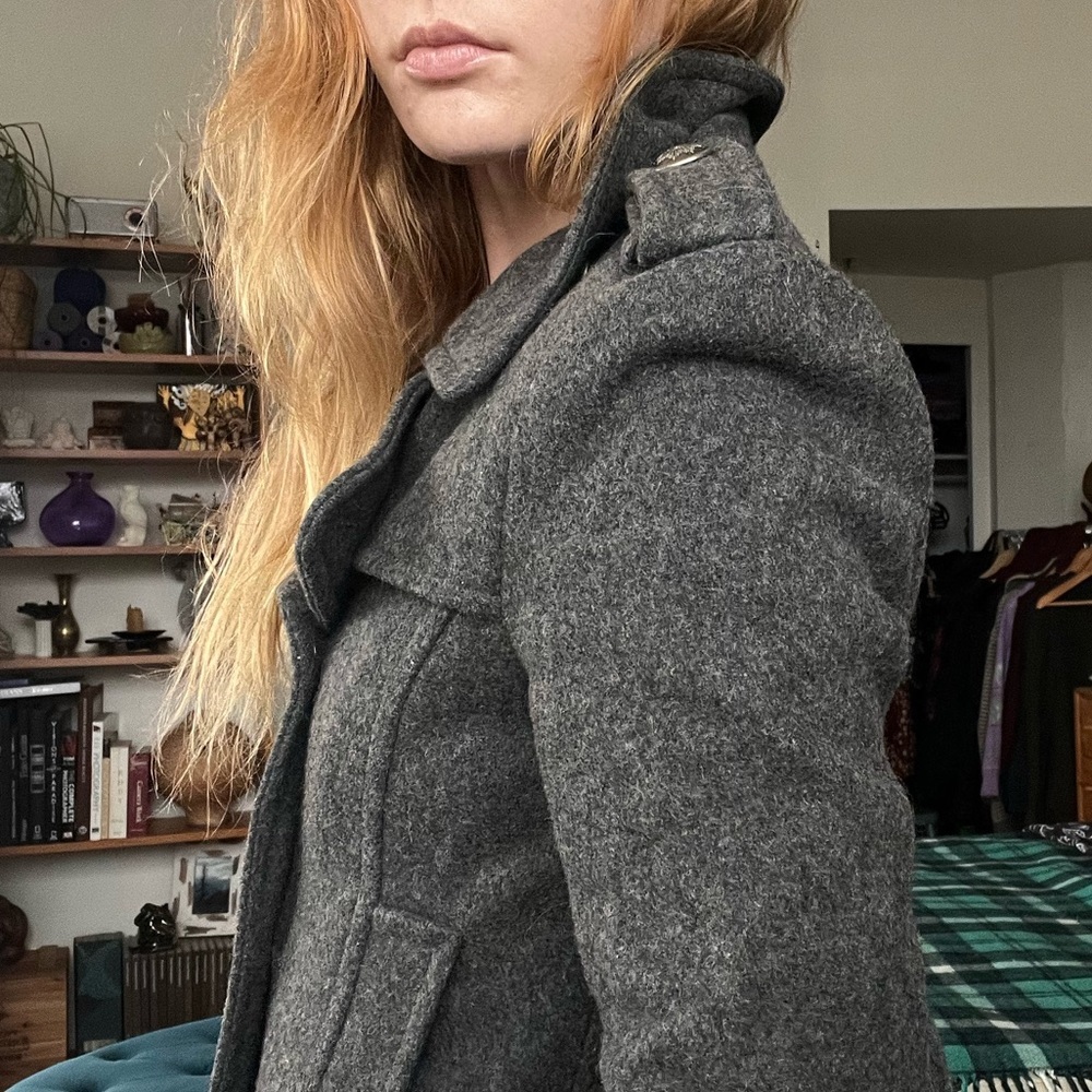 Aritzia Community Wool Peacoat - Picture 9 of 16